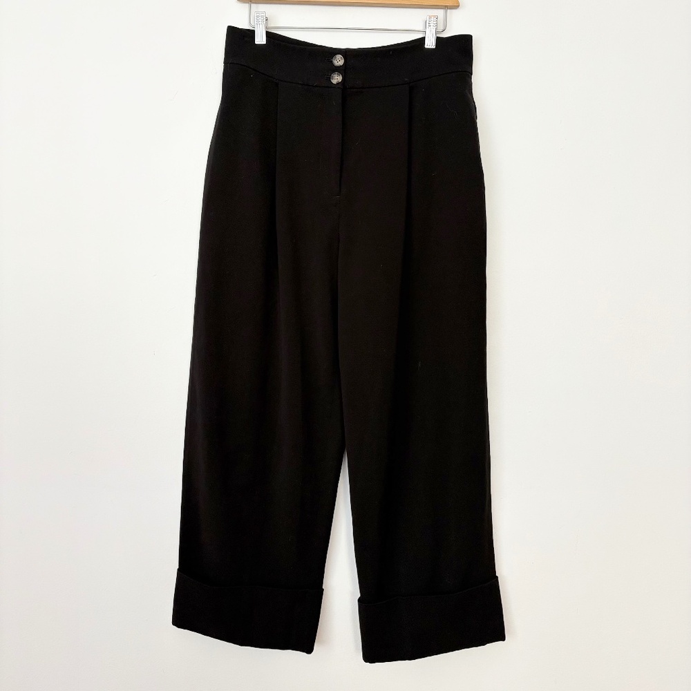 Club Monaco Black High-Waist Tailored Pants - Picture 6 of 6